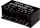 Mean Well SPAN02B-12 DC/DC-convertermodule 167 mA 2 W Aantal uitgangen: 1 x Inhoud 1 stuk(s)