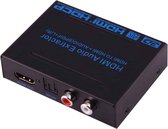 NEWKENG B12 HDMI naar HDMI + SPDIF + L / R Audio Extractor, Ondersteuning 3D, 4Kx2K, 1080P en ARC