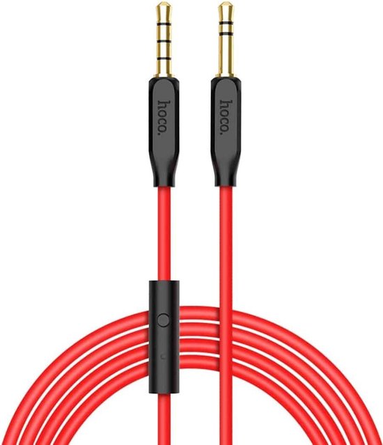 hoco UPA12 3,5 mm plug male naar 3,5 mm plug male - 1 m