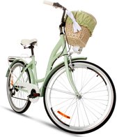 Goetze mood retor vintage holland city bike 26 pouces 6 vitesses shimano low entry basket avec remplissage gratuit