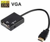 VGA (D-Sub) female naar HDMI 2.0 - 0.1 m