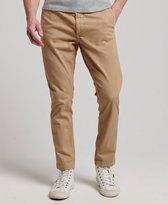 Superdry Officers Slim Chino Trousers Chino Broek - Heren - Stonewash - W32 X L30