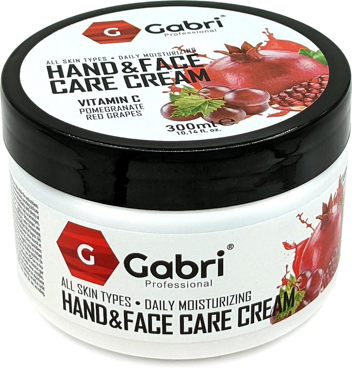 Gabri Hand & Face Cream Creme Pomegranate Red Grapes 300ml