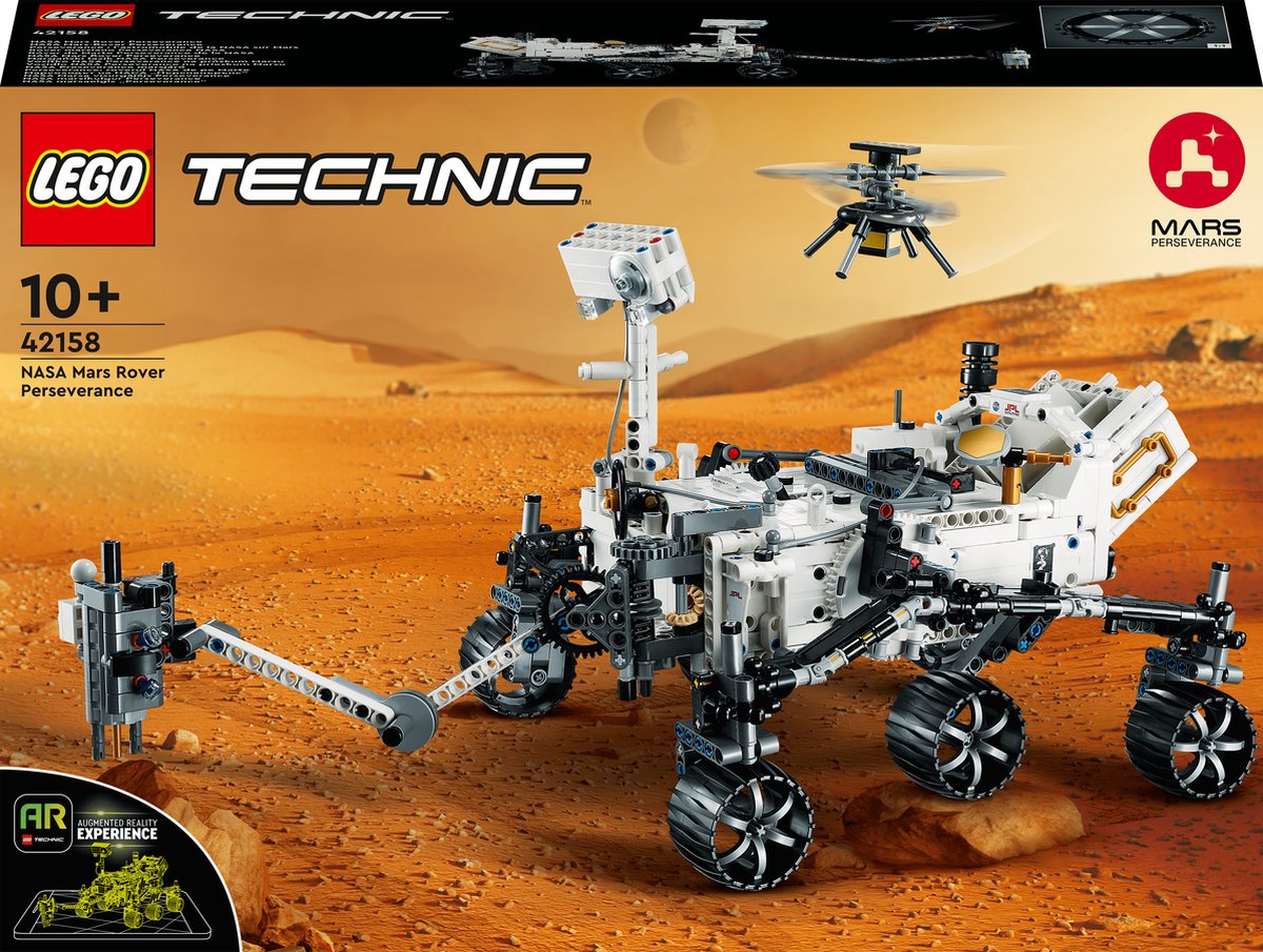 LEGO Technic NASA Mars Rover Perseverance Ruimte Set - 42158 | bol.com