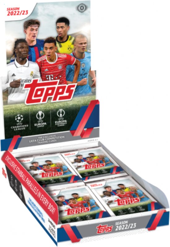 Thumbnail van een extra afbeelding van het spel Topps Chrome UEFA Champions League Club Competitions Flagship 2022/23 - Hobby Box