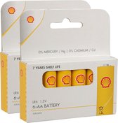 Shell Batterijen Penlite - AA type - 12x stuks - Alkaline - Long life