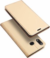 Samsung Galaxy A6s hoesje - Dux Ducis Skin Pro Book Case - Goud