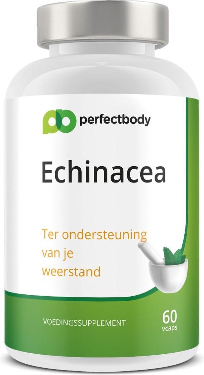 Echinacea Purpurea Capsules - 60 Vcaps - PerfectBody.nl