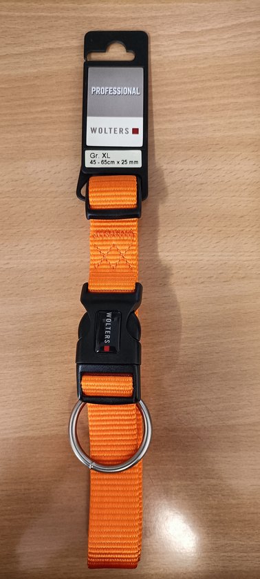 Wolters Professional Hundehalsband – Robustes Nylonhalsband Mit Stufenloser Verstellung