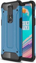 OnePlus 6 Hybride Hoesje Blauw