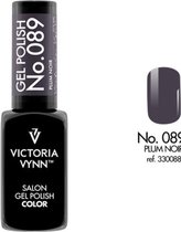 Gellak Victoria Vynn™ Gel Nagellak - Salon Gel Polish Color 089 - 8 ml. - Plum Noir