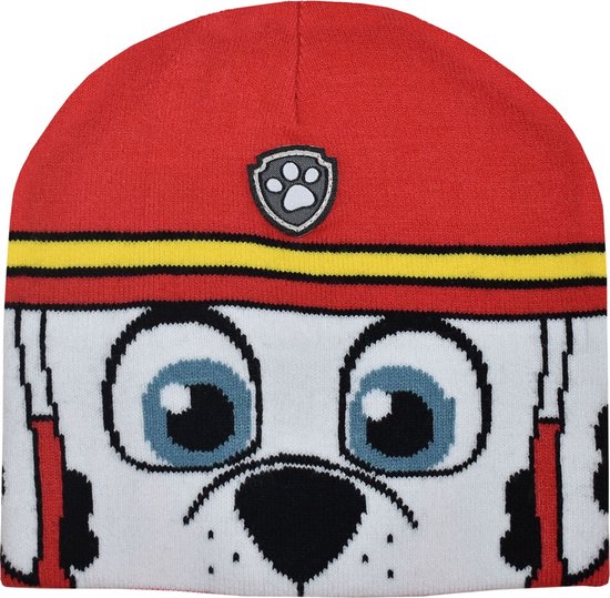 Nickelodeon Muts Paw Patrol Junior Acryl Rood/wit One-size perfect cadeau