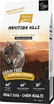 Natura Wild Manitoba Hills - Nourriture pour chiens sans grains - Volaille, canard et dinde - 2 kg