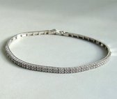 Bracelet zircon or blanc Christian