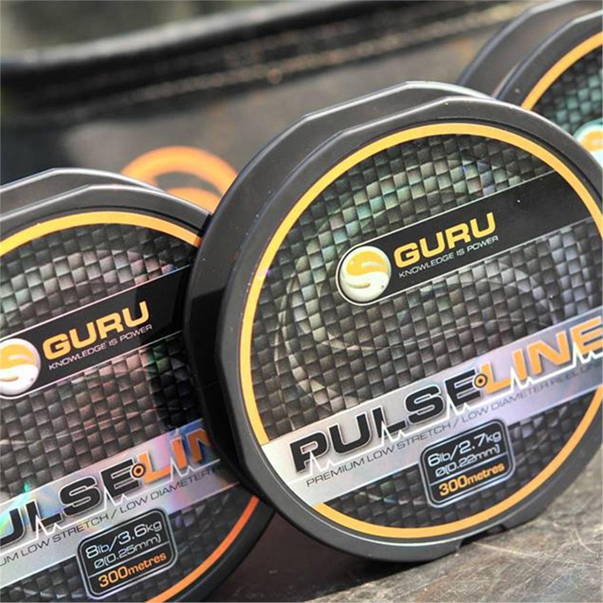 Guru Pulse-Line - Nylon Vislijn - 0.22mm - Transparant