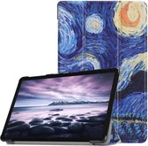 Samsung Galaxy Tab A 10.5 (2018) Tri-Fold Hoes Oil Painting