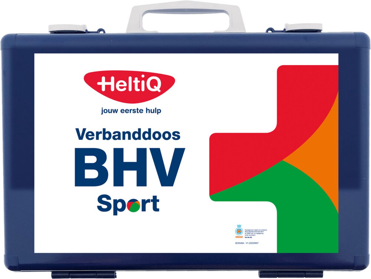 Goedkoopste Heltiq BHV verbanddoos modulair sport (blauw) 1 Stuks