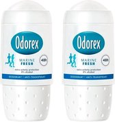 Odorex Deo Roller - Marine Fresh 2 x 50 ml