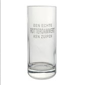 Longdrinkglas met gravering