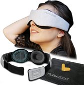 Slaapmasker voor zijslapers | Slaapmasker Slaapbril voor heren en dames met zachte brede elastische band