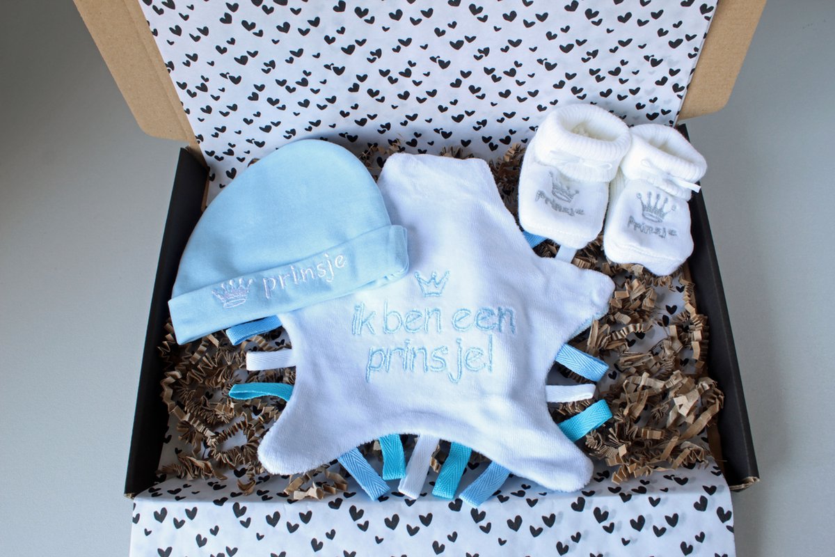 Goedkoopste Brievenbus cadeau Prins - cadeau baby - kraamcadeau - cadeau babyshower - cadeau baby jongen