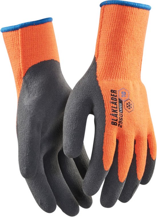 Blaklader Werkhandschoen Ambacht gevoerd latex gecoat 2960-1450 - High Vis Oranje - 9