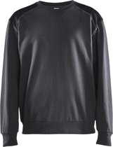 Blaklader Sweatshirt bi-colour 3580-1158 - Medium Grijs/Zwart - L