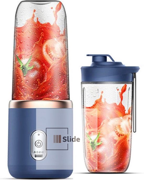 Retro Smoothie Maker Personal Mixer mit Einmachglas, perfekt für Shakes