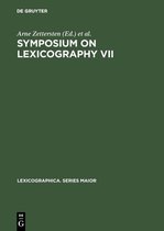 Lexicographica. Series Maior76- Symposium on Lexicography VII