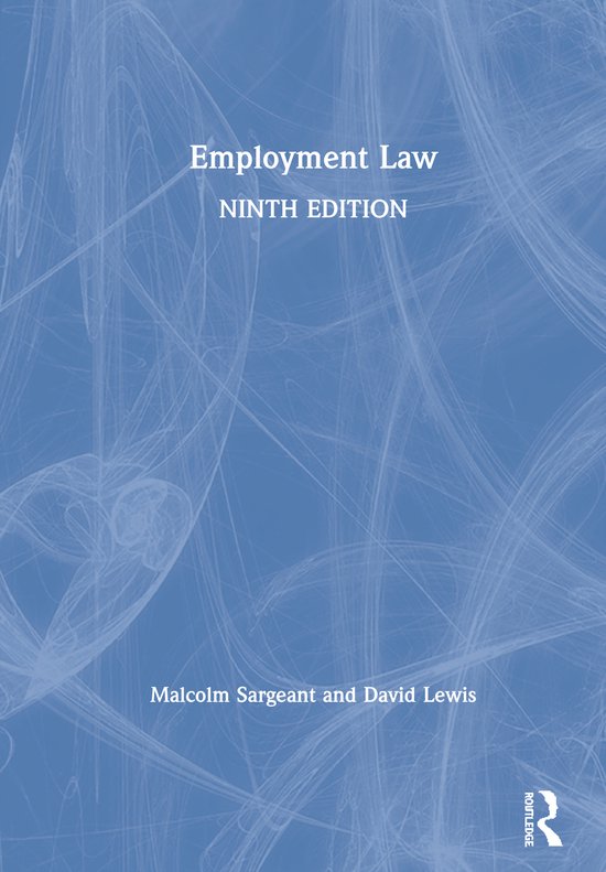 Employment Law 9e - cover