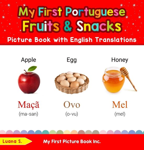 Teach learn basic portuguese words for children 3 my first