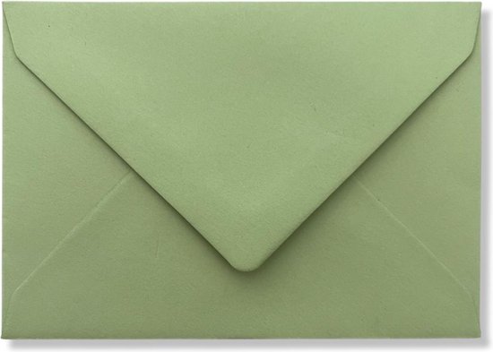 Respectievelijk Kreta Remmen Cards & Crafts 50 Luxe Enveloppen - C7 - Groen - 8,1x11,4cm - 120 grams -  Geschikt voor A7 | bol.com
