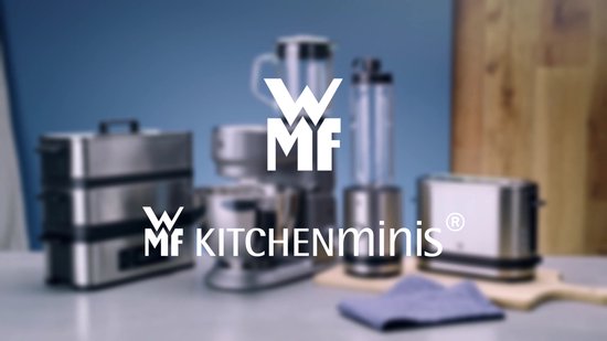 Cuit-vapeur KitchenMinis WMF à 2 étages pour une cuisine saine et pratique