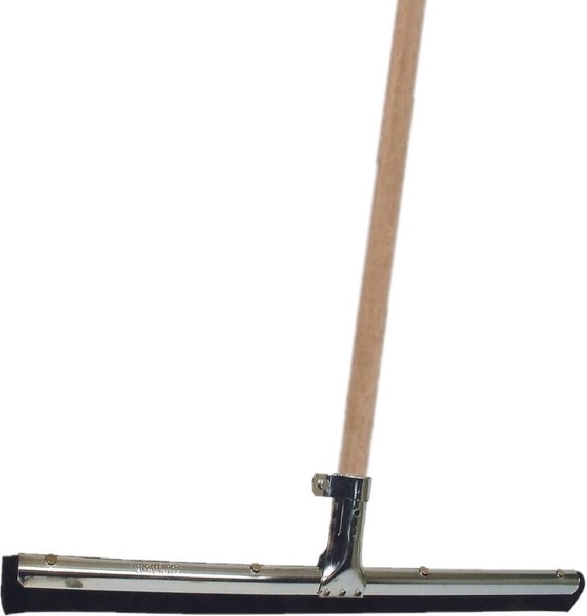 Goedkoopste Betra Vloertrekker/douchetrekker - voor water metaal/natuurrubber 35 cm - met houten steel 130 cm