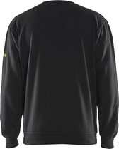 Blaklader 3074-1762 Vlamvertragend sweatshirt - Zwart - XL