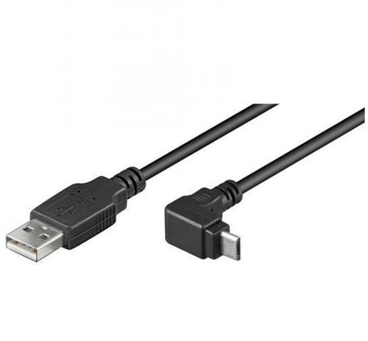 Nilox USB A - Micro-USB B, 1.8m USB-kabel USB 2.0 1,8 m Zwart