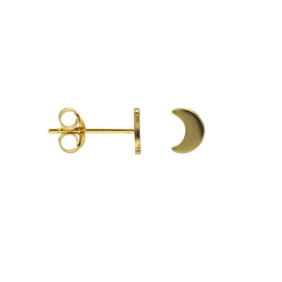 Karma Symbols oorbel M1670 Half Moon
