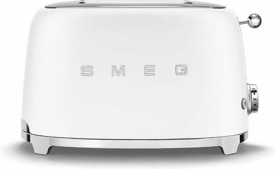 SMEG TSF01WHMEU - Broodrooster - Mat Wit - 2x2 - 950W - 6 niveaus