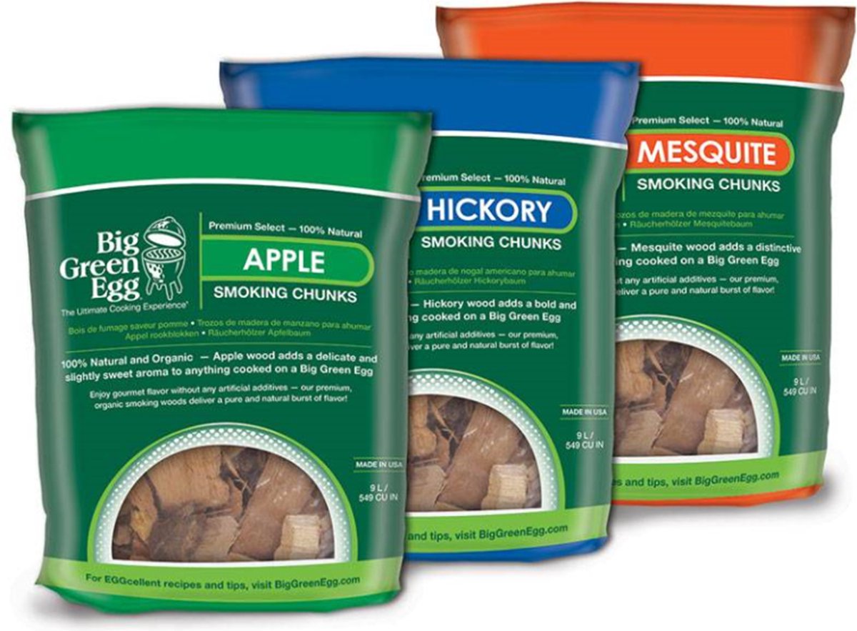 Big Green Egg Morceaux de bois Mesquite