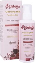 Rosebella | Lait démaquillant à l'extrait de rose | Anti Vieillissement | 200 ML