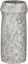 PTMD Nimma Bloempot - 20 x 20 x 45 cm - Cement - Grijs