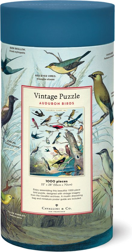 Puzzle vintage adulte enfant 1000 pièces - Arboretum - Cavallini