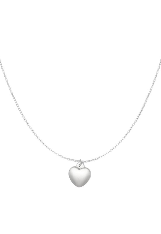 Ketting met hart | zilver | Yehwang | dames | tieners | cadeau voor haar | love | Jewels by Jenty