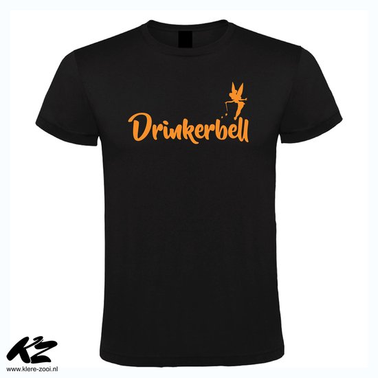 Klere-Zooi - Drinkerbell [Oranje Editie] - Heren T-Shirt - L