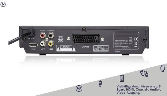 Universum DVD speler van RCR, Universum — afbeelding 4