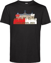 T-shirt Coolsingel 2023 | Feyenoord Supporter | Shirt Kampioen | Kampioensshirt | Zwart | maat XS