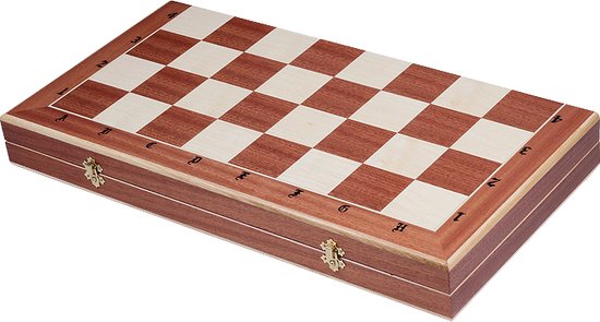 Thumbnail van een extra afbeelding van het spel Spartacus schaakset - Opklapbaar Decoratieve Schaakbord met Schaakstukken - Koning 135mm - Schaakbord 600x300