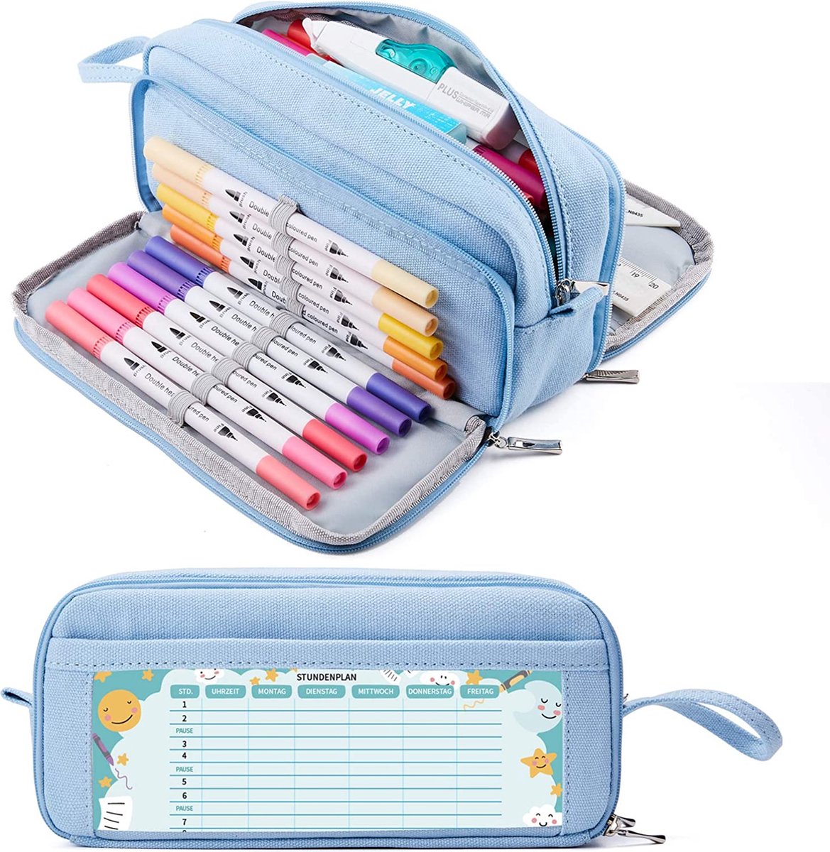 BOTC Trousse à crayons pour garçons et filles Grande capacité Trousse à  crayons 