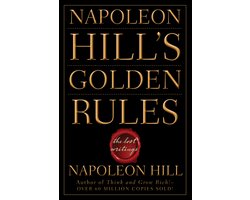 Omslag van Napoleon Hills Golden Rules Lost Writing
