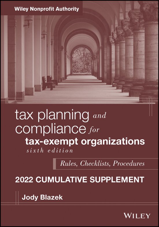 Tax Planning and Compliance for Tax-Exempt Organizations - cover